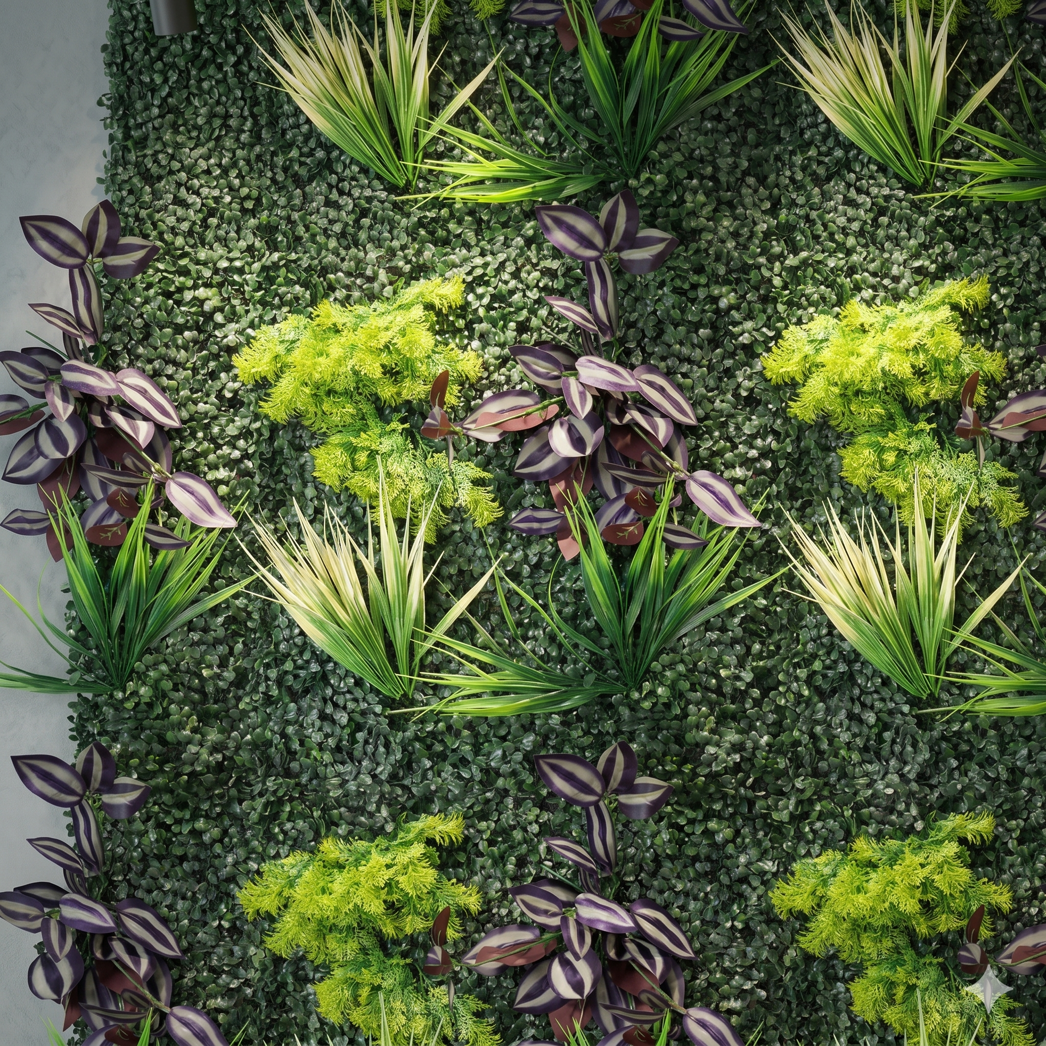 Artificial Green Wall Tiles