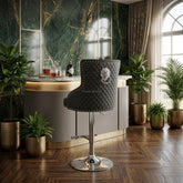 Majestic Leather Bar Stool