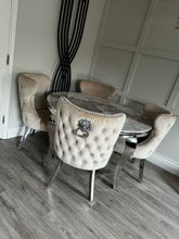 1.3m Round Pandora Louis with Mink Valentino