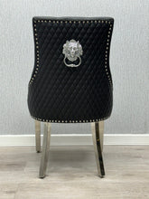 Majestic Leather Dining Chairs- Midnight Black