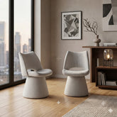 2 x Maryland Chairs- Grey/Beige