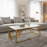 Azue Gold Coffee Table - Finestroom