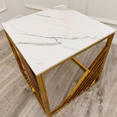 Azure Gold Lamp Table - Finestroom
