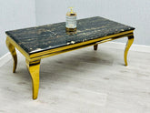 Black Gold Louis Coffee Table - Finestroom