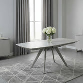 Cambridge Grey Sintered Stone Extendable Table