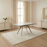Cambridge Beige Sintered Stone Extendable Table