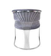 Prado Dining Chairs- Grey Silver