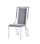 Windsor Dining Chairs- Grey & Silver