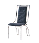 Windsor Dining Chairs- Black & Silver