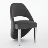 Santorini Grey Silver Dining Chairs
