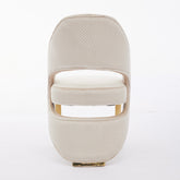 Santorini Cream Gold Dining Chairs