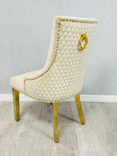 Majestic Ring Knocker Chairs- Mink Gold