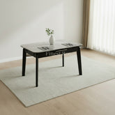 Arizona Extending Grey Ceramic Dining Table