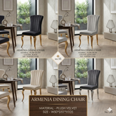 Armenia Dining Chairs - All Colours