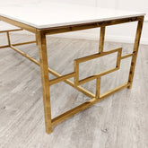 Geo Gold Coffee Table - Finestroom