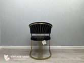 Prado Dining Chairs- Black Gold