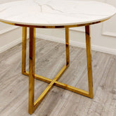 Juno Gold Dining Table - Finestroom