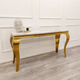 Louis Gold Console Table - Finestroom