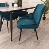 Luna Teal Chair - Finestroom