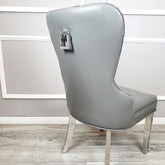 Mayfair Light Grey Chair - Finestroom