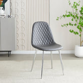 Mexico PU Dining Chair - Grey