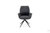 Fairmont 360 Swivel Grey Dining Chair