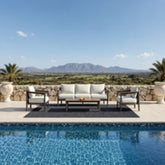 Hemera Outdoor Range - Wood - 5 Seater Lounge Set