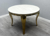 Louis Gold Dining Table Range