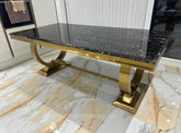 Ariana Gold Dining Table Range