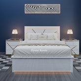 B10 High Gloss Storage Bed