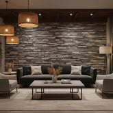 Self Adhesive 3D Mosaic Wall Tiles - Slate