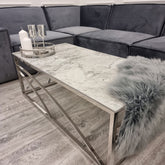 Stella Chrome Coffee Table - Finestroom