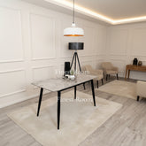 Titus Marble Dining Table - Finestroom