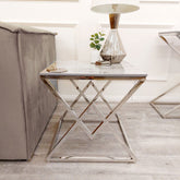 Vesta Chrome Console Table - Finestroom