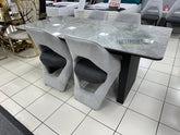 Engelberg Grey Dining Table & Chairs