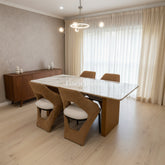 Engelberg Cream Dining Table & Chairs