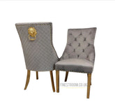 Light Grey Majestic Gold Chairs