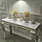 Louis Chrome Console Table Range