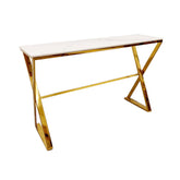 Zion Gold Console Table - Finestroom