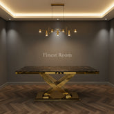 Elina Gold Dining Tables Range
