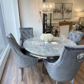 1.3M Round Grey Louis with Dark Grey Majestic