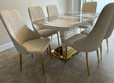 Camden Pandora Extendable Sintered Stone Dining Table