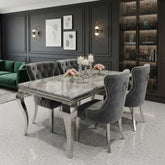 Louis Table with Henley Chairs