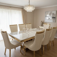 Kata Gold Arial With Cream Gold Miami Chairs