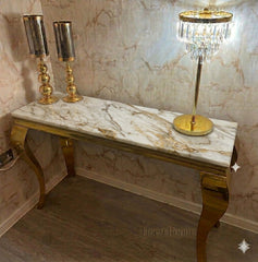 Louis Gold Console Tables Range