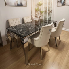 Louis Table with Henley Chairs