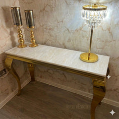 Louis Gold Console Tables Range