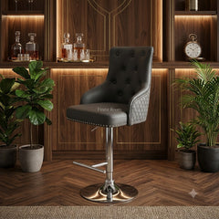 Majestic Leather Bar Stools