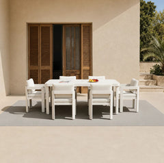 Sofia Outdoor Range - 6 Seater Dining Set