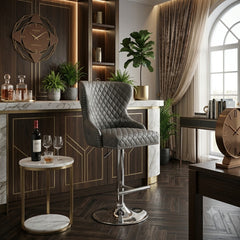 Valentino Bar Stools - Leather